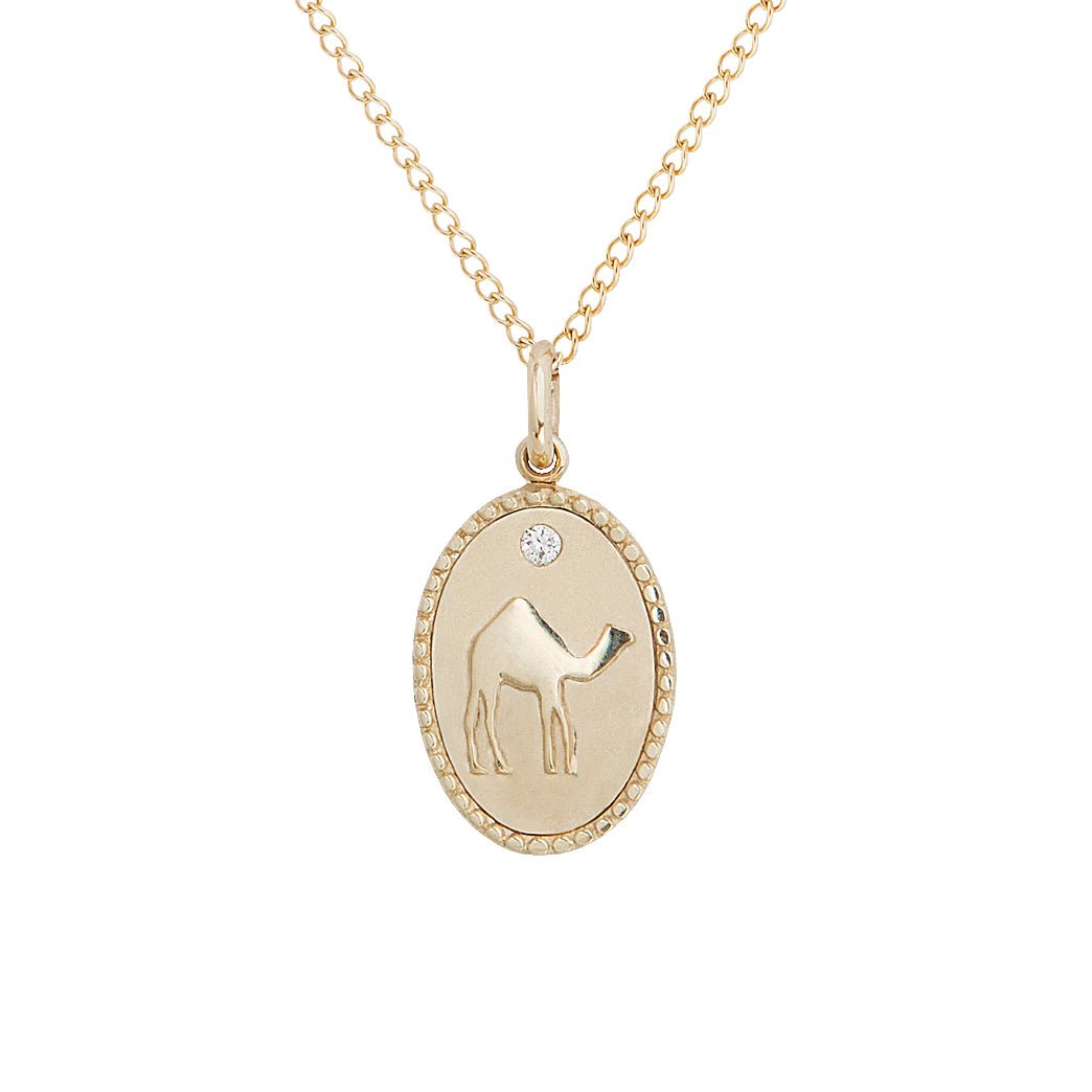 Camel pendant sale necklace