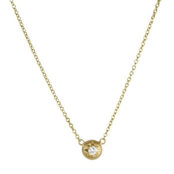 Catoosa Ball Necklace GOLD – Caroline Hill