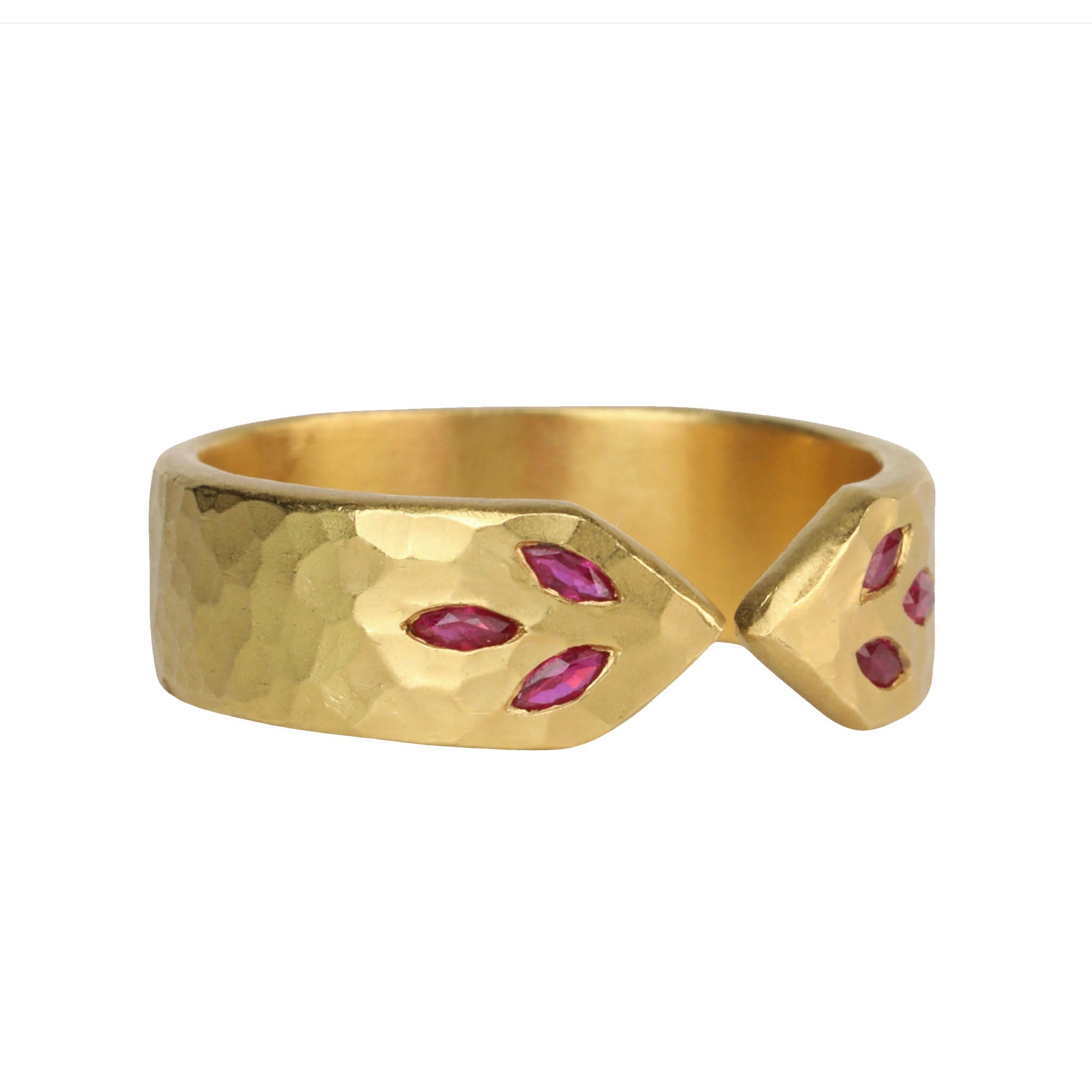 22k gold online ruby ring