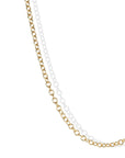 18K Gold "Airy" Cable Chain in 18" - Peridot Fine Jewelry - Caroline Ellen