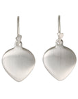 Sterling Silver Small Leaf Earrings