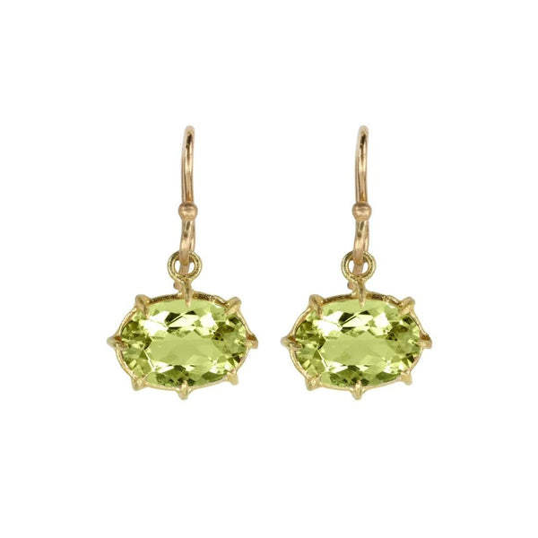 2024 Petite Unakite & Peridot Earrings