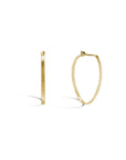 14K Gold "Wendy" Hoop Earrings - Peridot Fine Jewelry - Sarah Macfadden