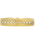 Adel Chefridi 18K Gold Graduated Diamond Band