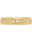 Adel Chefridi 18K Gold Graduated Diamond Band