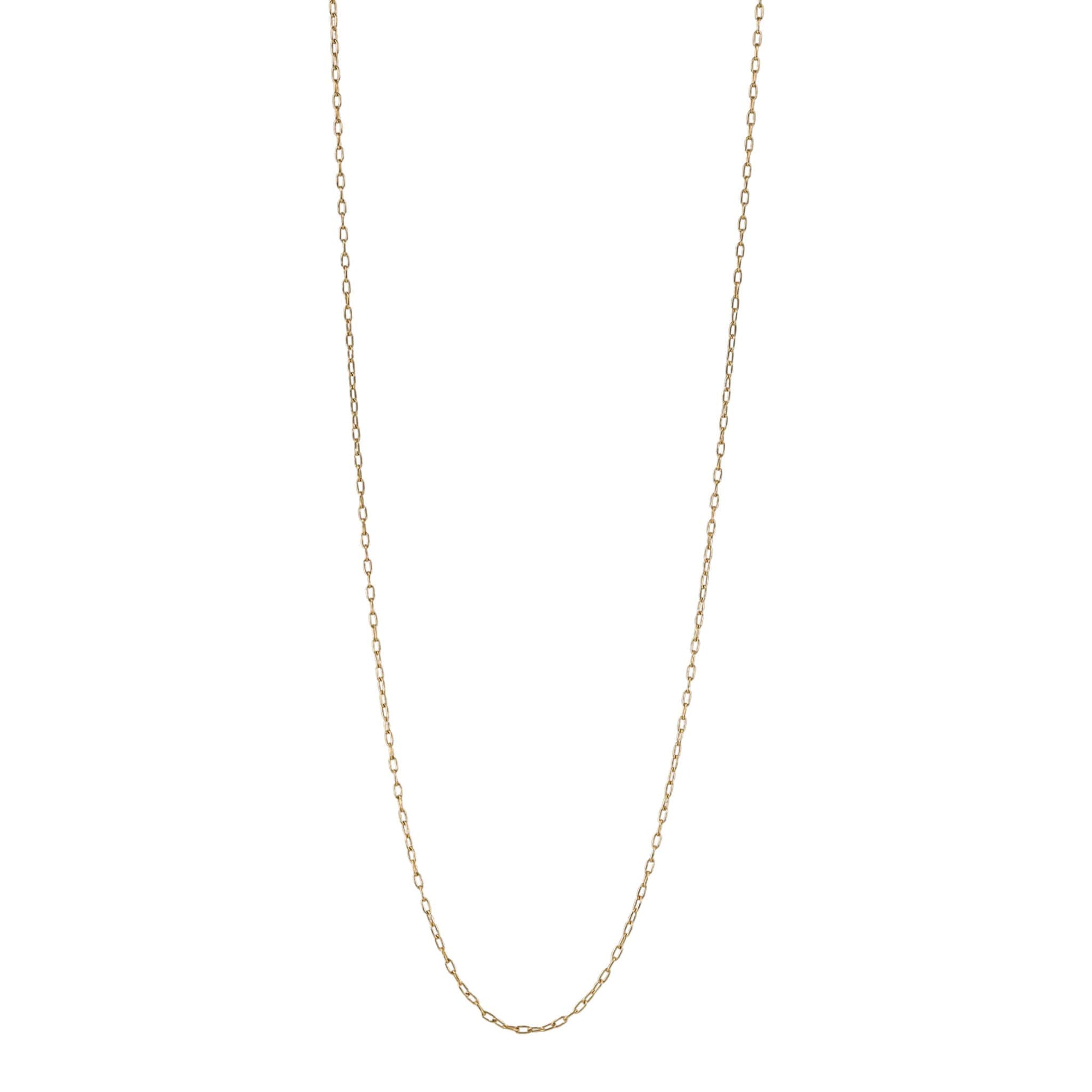 Rosanne Pugliese 20.5-22.5&quot; 14K Gold Fine Cable Chain