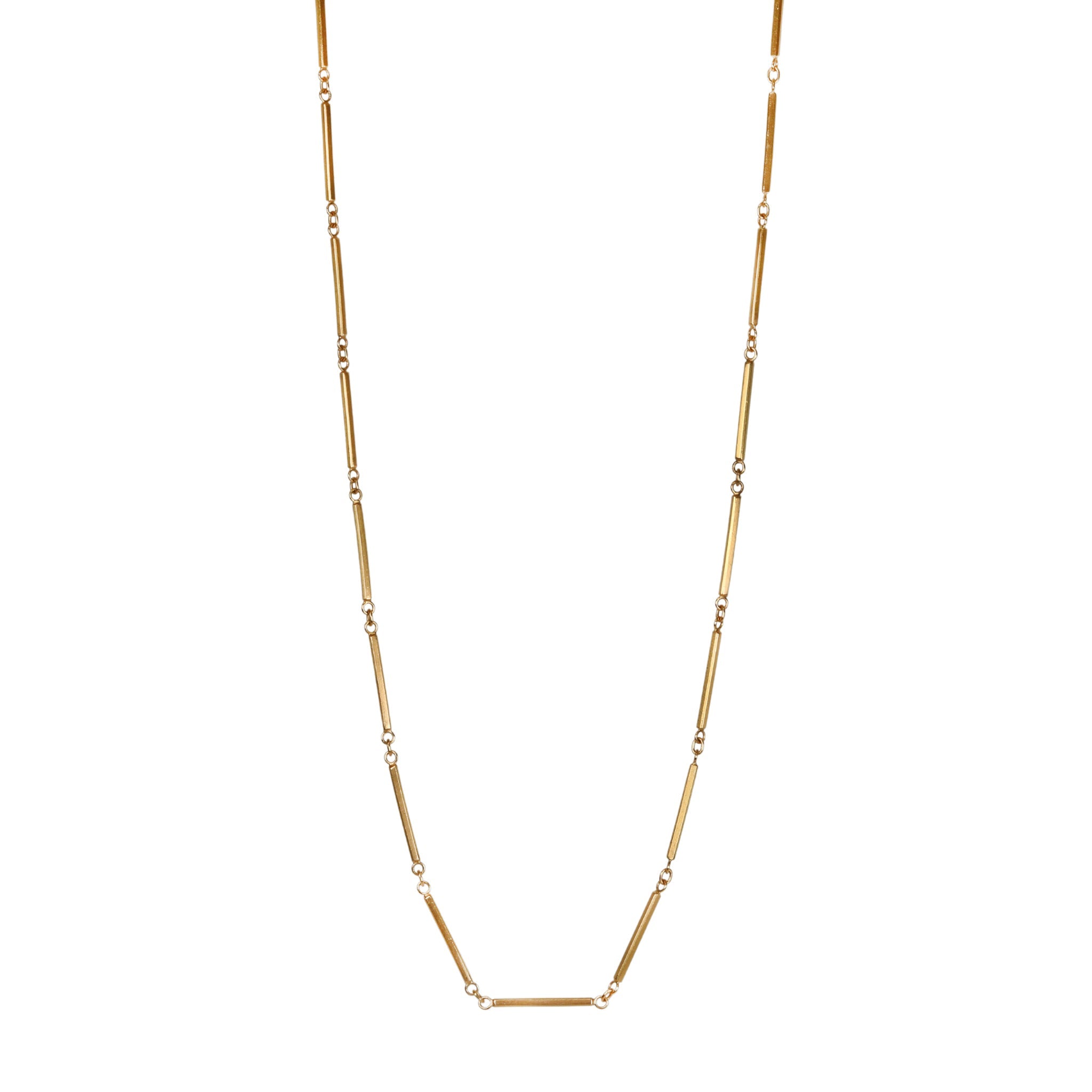 Bar chain deals necklace