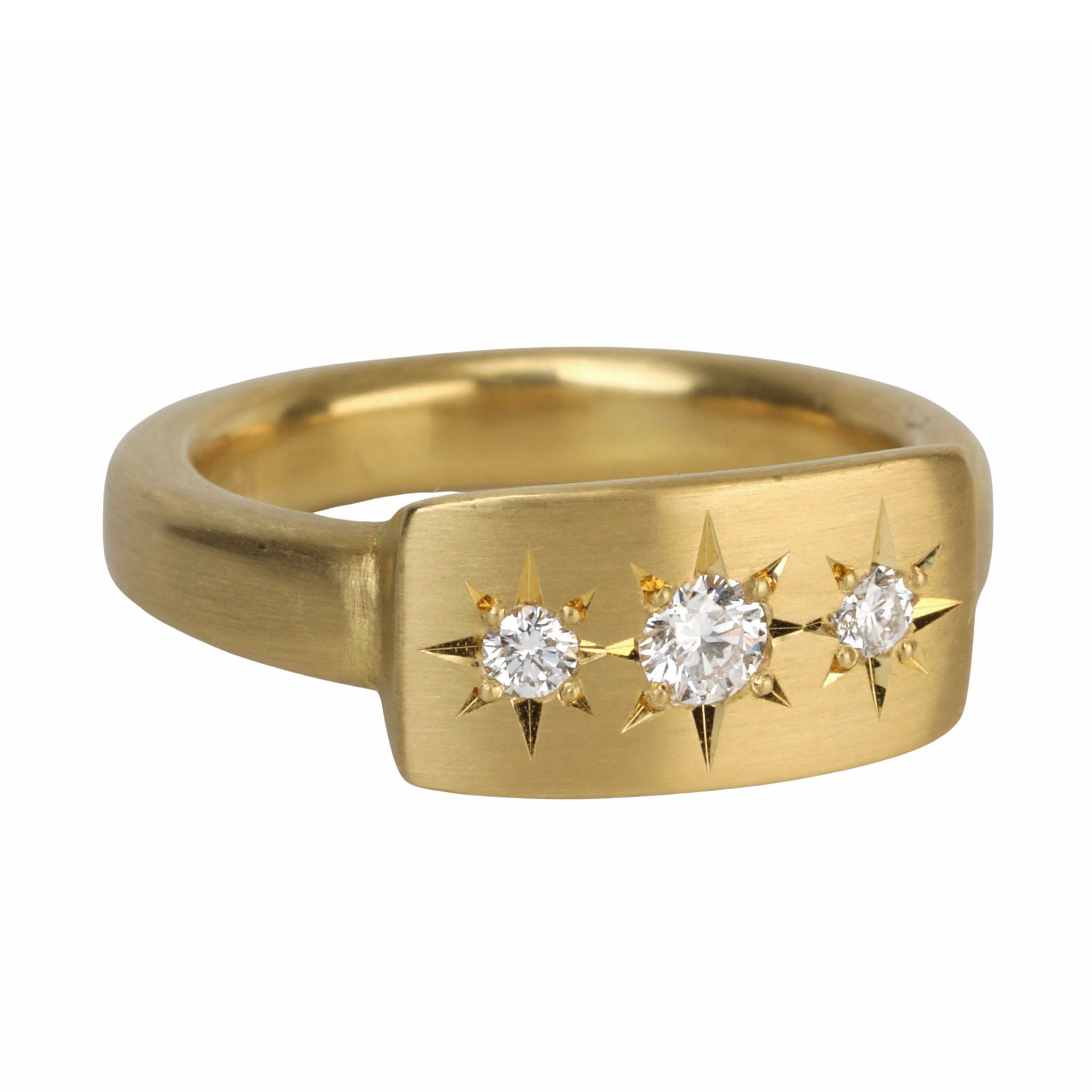 Three hot sale star ring