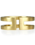 Caroline Ellen 20K Gold "Double" Ring