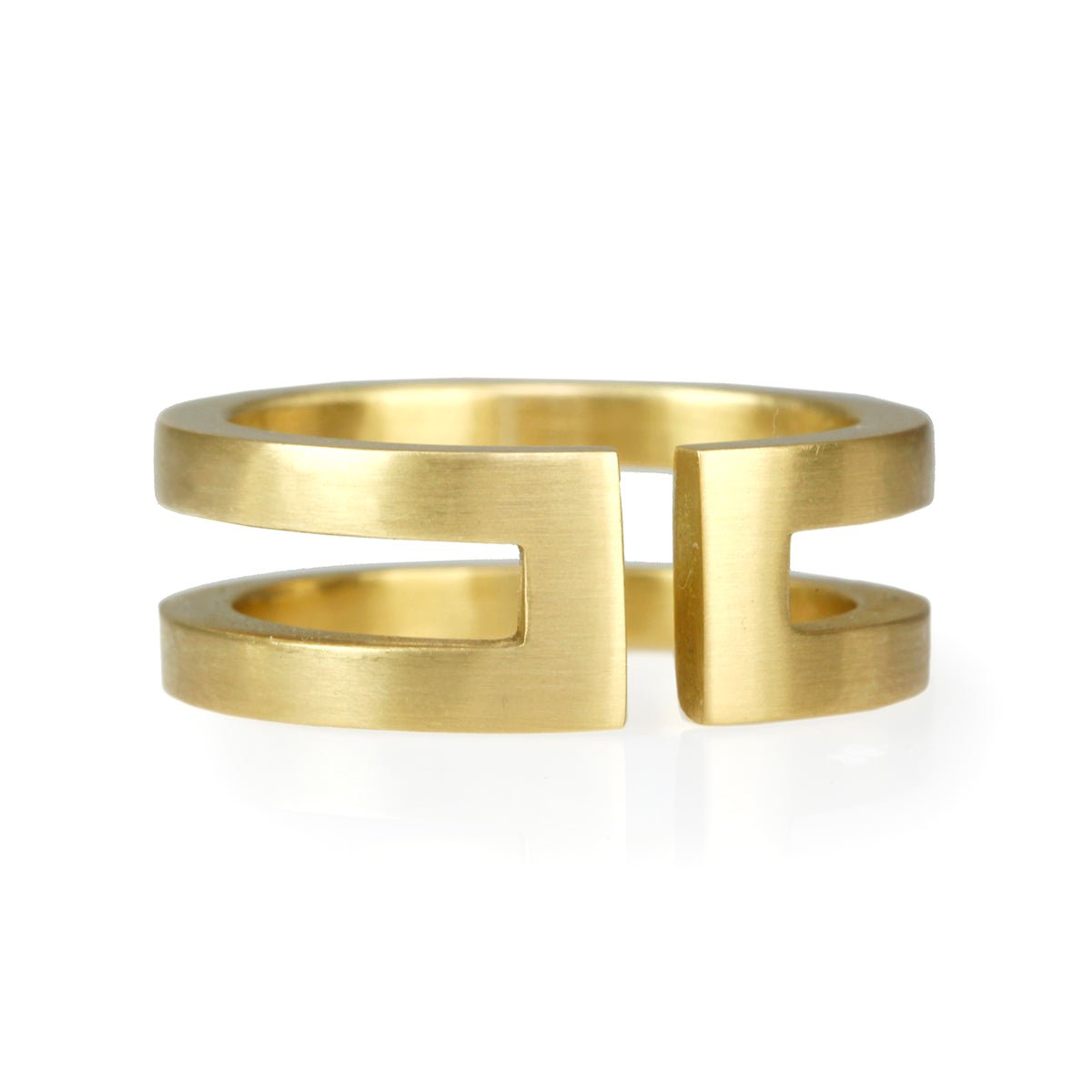 Caroline Ellen 20K Gold &quot;Double&quot; Ring