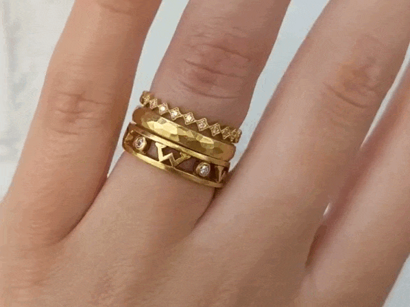 22k Plain Gold Ring JGS-2306-08930 – Jewelegance