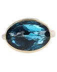 Jamie Joseph East-West London Blue Topaz Ring