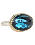 Jamie Joseph East-West London Blue Topaz Ring