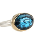 Jamie Joseph East-West London Blue Topaz Ring