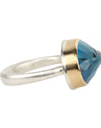 Jamie Joseph East-West London Blue Topaz Ring