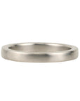 Caroline Ellen Platinum "Flattish Band" Ring