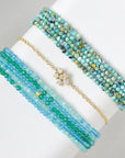 Turquoise Beaded Wrap Bracelet